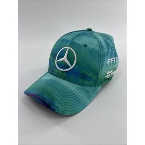 Mercedes Benz AMG Petronas Formula 1 F1 Lewis Hamilton FTX Tie Dye Hat Cap Race